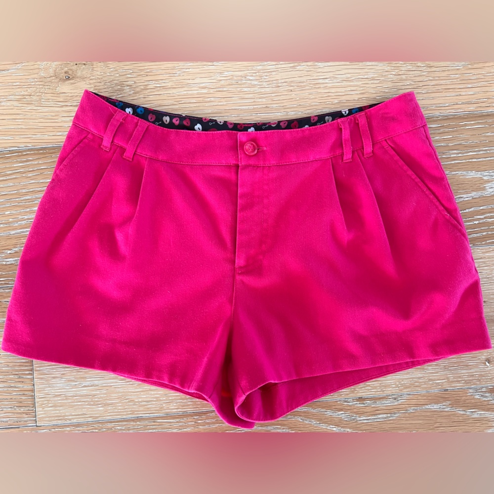 H&M Divided Hot Pink Tailored Shorts
